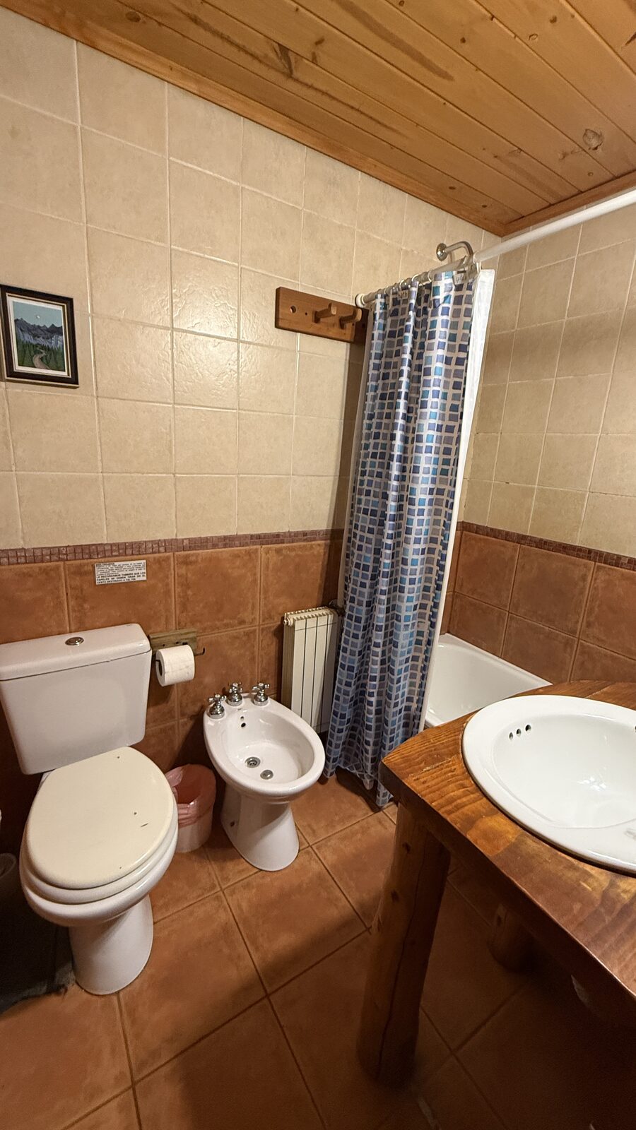 Dpto 310 - baño completo con bañera